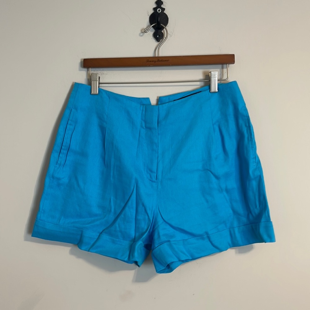 Rag and bone high rise blue shorts size 6